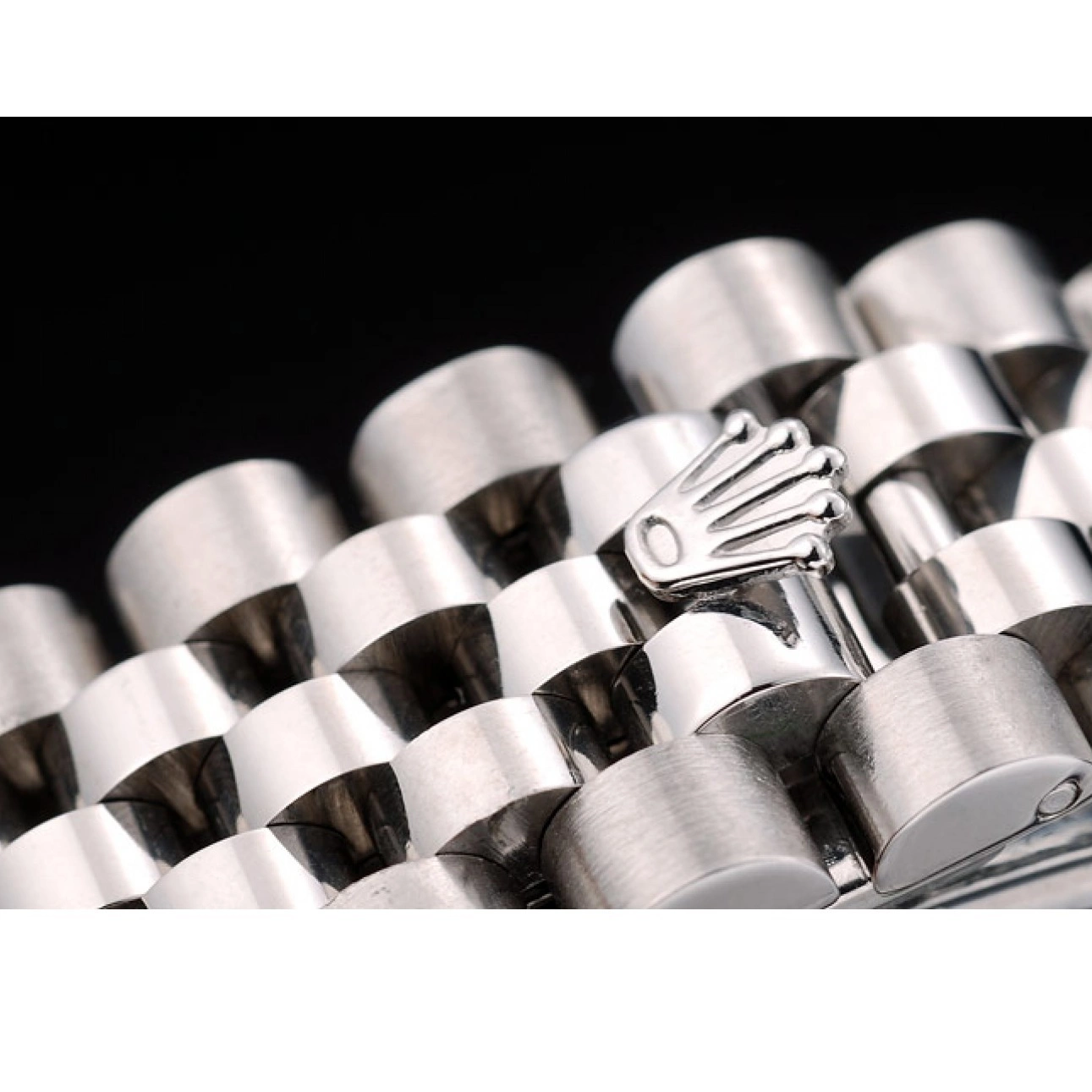 Good copy rolex watches Dial Silver Steel DateJust Rolex Ribbed Flower Stainless 41983 Bezel 0801